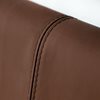 Tuomas Leather Brown Double Bed 220 x 170 x 108