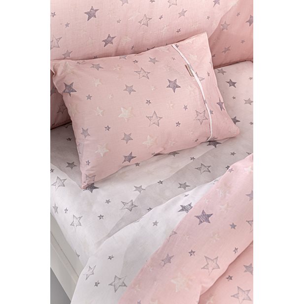 Guy Laroche Set Bed Sheets Cot (115 x 170) Orin Pudra