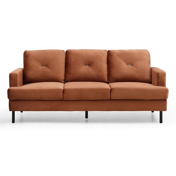 Wilson Caramel 3 Seater Sofa