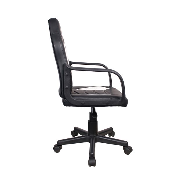 Καρέκλα Γραφείου Skyler Black/White 54,5 x 53 x 91/103