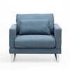 Kenner Denim Blue Armchair
