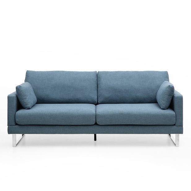 Kenner Denim Blue 3 Seater Sofa