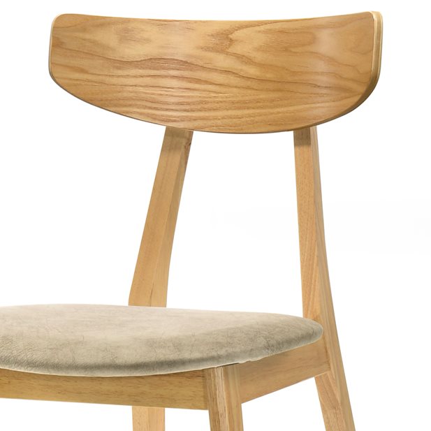 Saba Natural-Beige Dining Chair