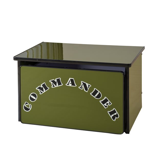 Army Childen's Storage Box/ Nightstand