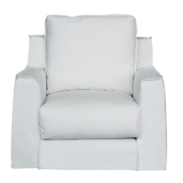 Lauren Pure White Armchair
