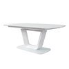 Valery White Gloss Extendable Dining Table 200(160+40) x 90 x 76