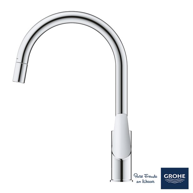 Startedge Single-Lever Sink Mixer With Pull-Out Shower 1/2″ 30550000 Grohe