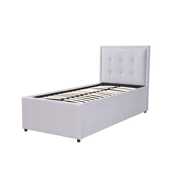Κρεβάτι Μονό Daniel Pro PLatinum Με Συρόμενο Κρεβάτι Επισκέπτη 218.5 x 94.5 x 117.5