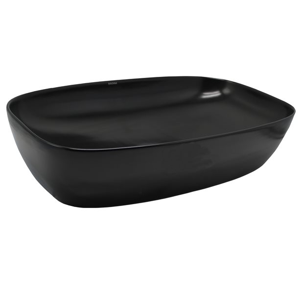 Countertop Washbasin Umoja Black 60 x 38 x13