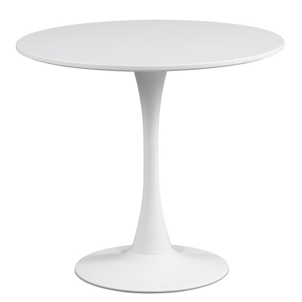 Fay 80 White Round Table