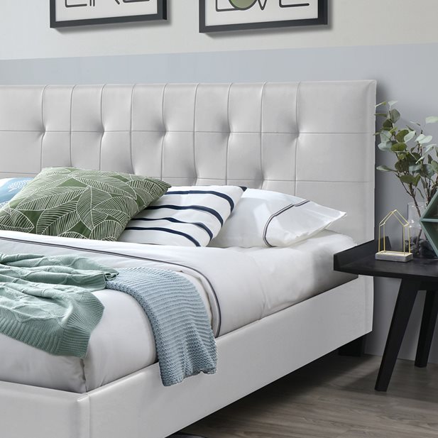 Martina Project White Double Bed 172 x 217 x 91