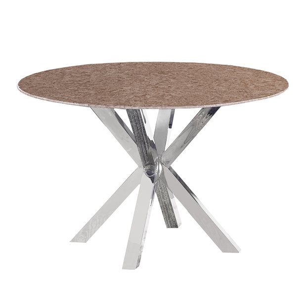 Josef Marble Round Dining Table 120 x 76