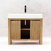 Bathroom Floorstanding Furniture Kader of Solid Teak Wood