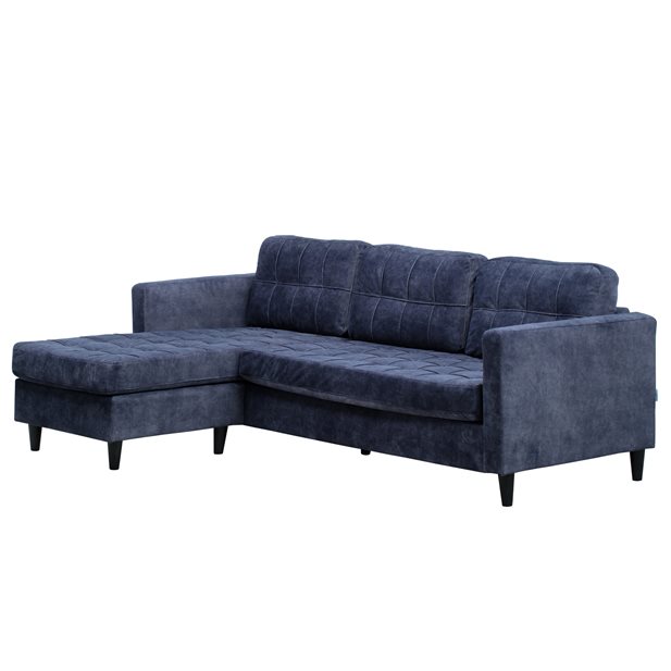 Dylan Denim Blue Corner Sofa