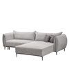 Γωνιακός Καναπές Κρεβάτι Massimo Grey / Anthracite Με Αναστρέψιμη Γωνία 300 x 195 x 88