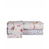 Kentia Kolibri Bed Sheets Semi Double Sized (3pcs) 190 x 270 & 50 x 70