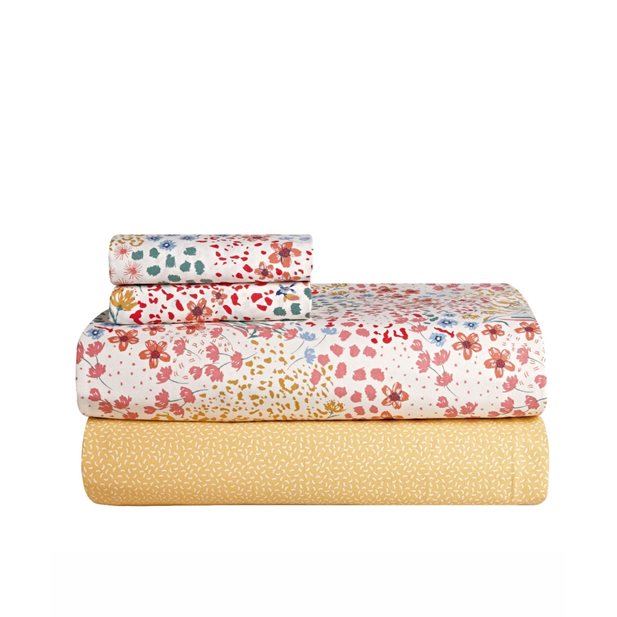 Kentia Sandy 11 Set Bed Sheets Queen Sized (4pcs) 240 x 270 & 50 x 70