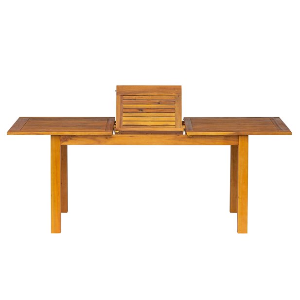 Τραπέζι Κήπου Ξύλινο Επεκτεινόμενο Jaxon Φυσικό Ακακία 150/200x90x75