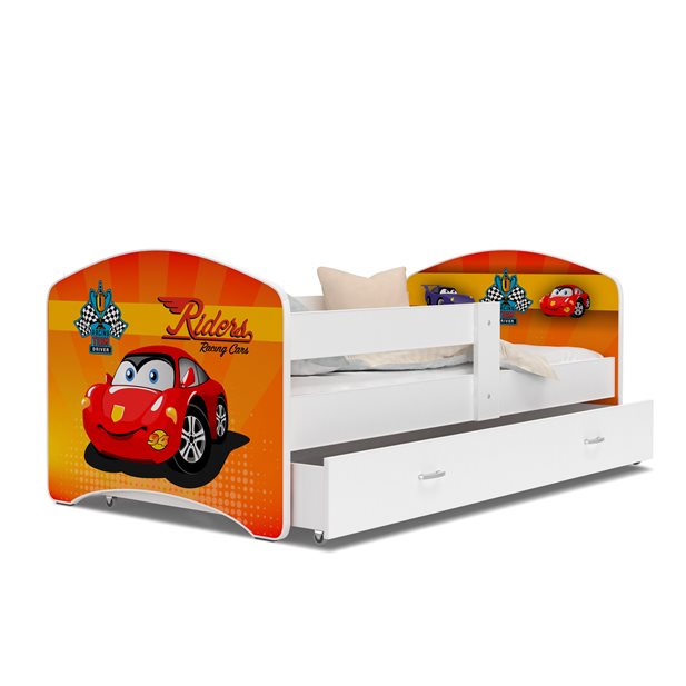 Robby Children's Bed with Top Matress and Drawer 163 x 85 x 65