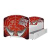 Super Hero Children's Bed with Top Matress and Drawer 184 x 84 x 65