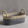 Calypso Grey / Natural Set of 2 Storage Baskets
