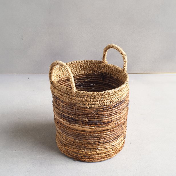Kimber Natural Extra Small Banana Wood Basket