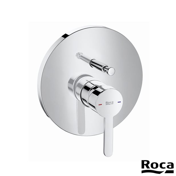 Carelia Concealed Round Shower / Bath Mixer Roca A5A0B8AC0K