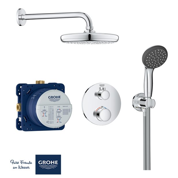 Precision Trend Perfect Shower Set With Vitalio Start 210 Grohe