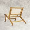 Dapnhe Natural Teak Wood Armchair