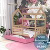 Κρεβάτι-Σπιτάκι Μονό Margie Pink με Συρτάρι 164 x 84 x 180 & Δώρο Ανώστρωμα