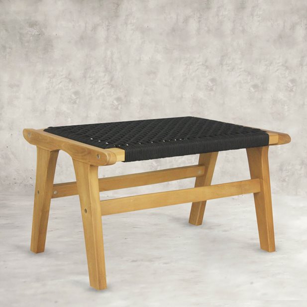Klelia Natural Teak Wood Side Table