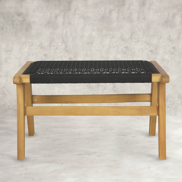 Klelia Natural Teak Wood Side Table