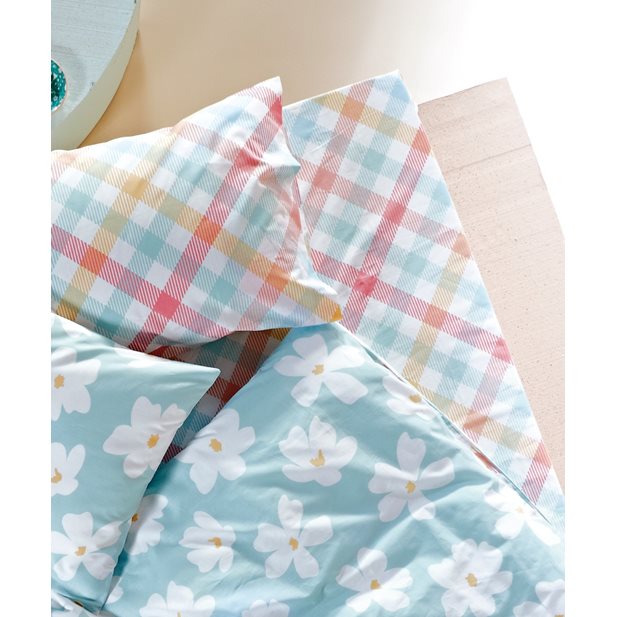 Kentia Petunia Bed Sheet Single Sized Set 3 pcs 160 x 270 / 50 x 70