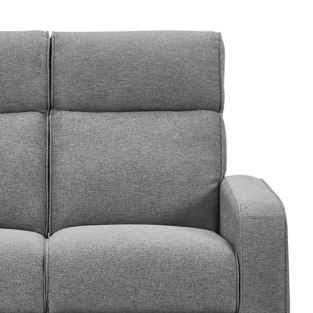 Mylan Rustic Grey 2 Seater Sofa with Recliner