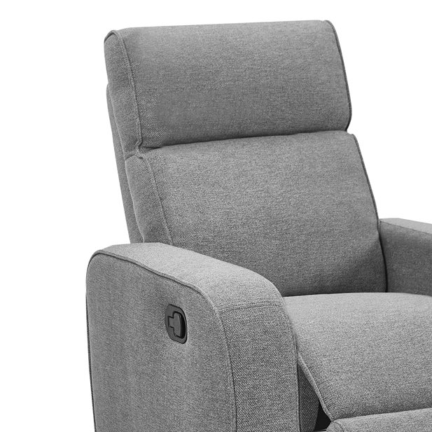 Mylan Rustic Grey Recliner Armchair