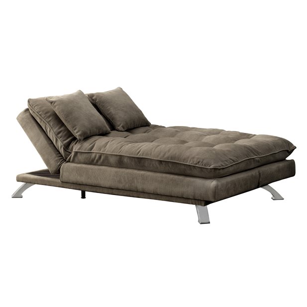 Τριθέσιος Καναπές Κρεβάτι Olinda Mocha 190 x 103 x 92