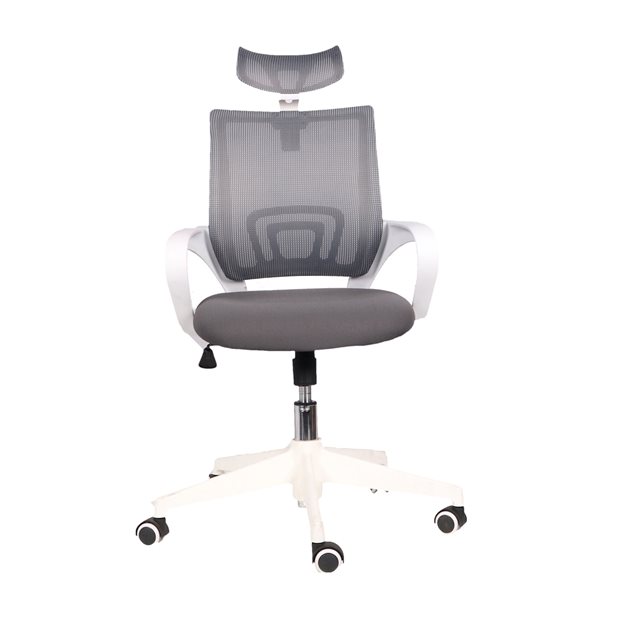 Διευθυντική Καρέκλα Γραφείου Dota Boss White/Grey 60 x 50 x 107/125
