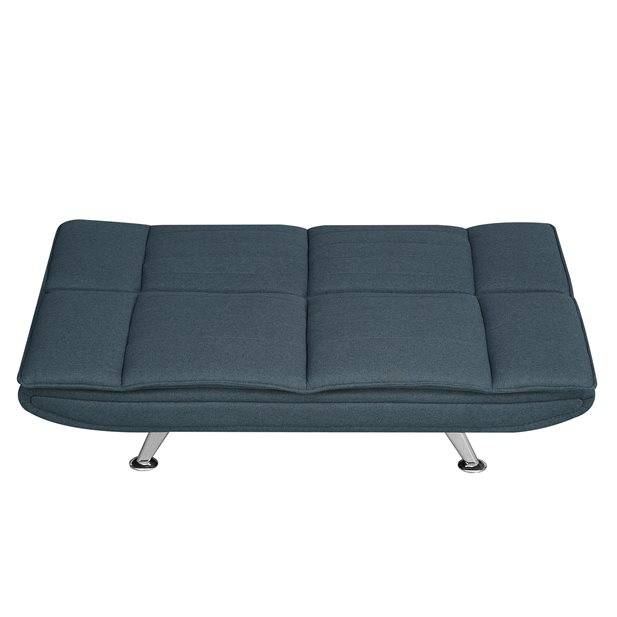 Τριθέσιος Καναπές Κρεβάτι Erika Blue 183 x 88 x 86