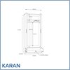 Karan White Wardrobe