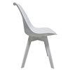 Καρέκλα Lea Plus Λευκή 54 x 48 x 83
