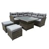 Marissol Grey Outdoor Lounge Set