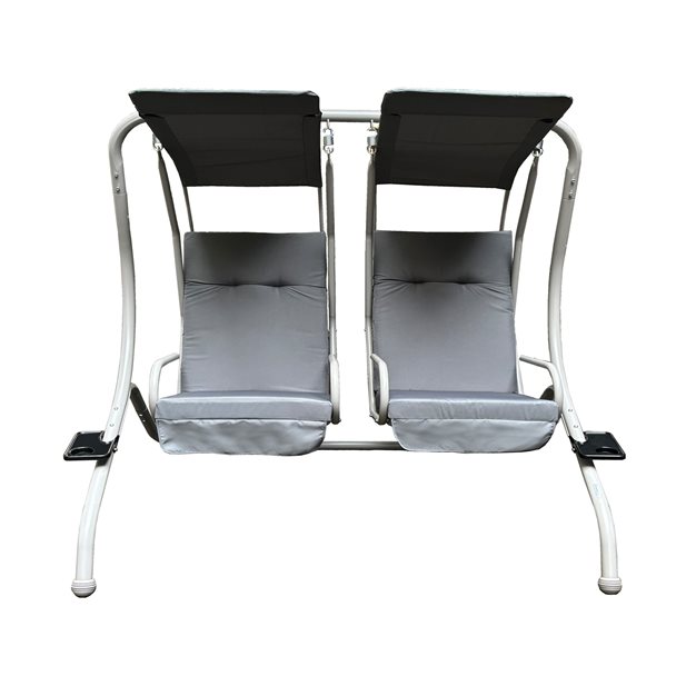 Butler Grey Outdoor 2 Seater Swing