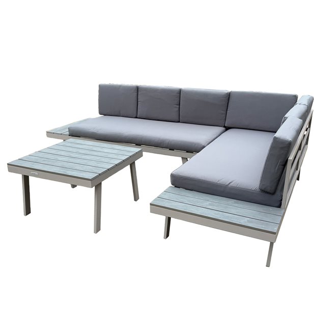 Anisa Grey Outdoor Lounge Set