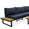 Migel Grey Outdoor Corner Sofa with Table