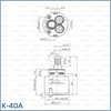 Kerox Μηχανισμός Κεραμικού Δίσκου Φ40