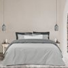 Das Home Bed Sheet Fitted Queen Sized  1020 Grey 230 x 260