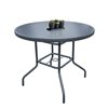 Olympia Grey Round Outdoor Table