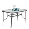 Olympia Grey Rectangular Outdoor Table