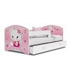 Bellina Children's Bed with Top Matress and Drawer 163 x 85 x 65