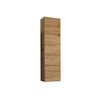 Modular 120 Wotan Oak Shelf Cabinet